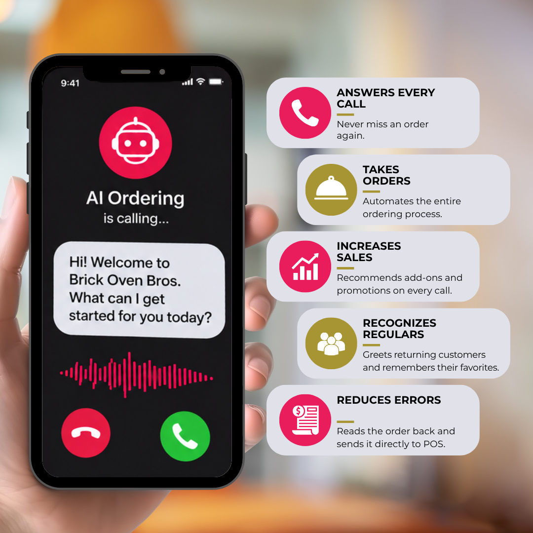AI Phone Ordering System